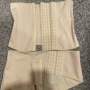 Cream Waist Trainer Corset